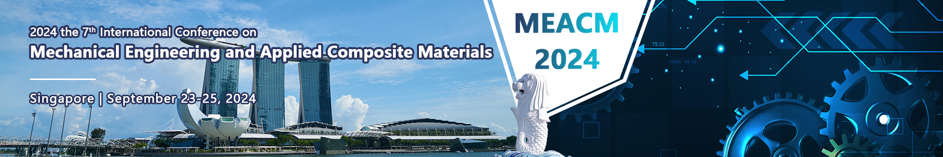 2023 6th International Conference on Mechanical Engineering and Applied Composite Materials